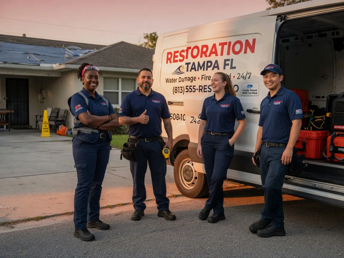 Water Damage Restoration company in Prescott, IA